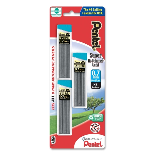 Pentel C27BPHB3K6 Pen/Pencil Refills Super Hi-polymer Lead Refill PENC27BPHB3K6 524883007050
