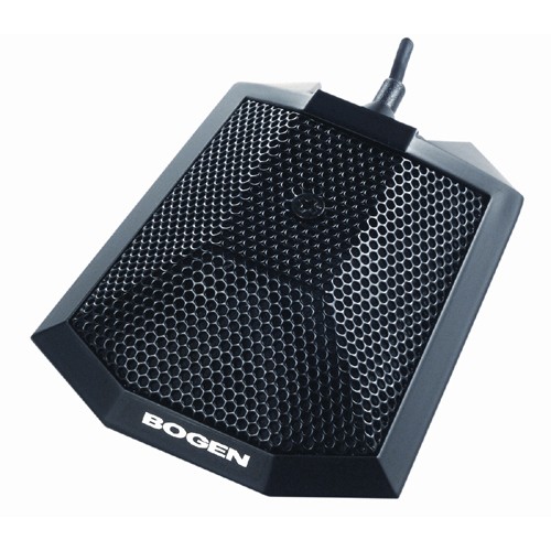 Bogen SCU250 Microphones Bogen Scu250 Boundary Microphone - Electret - Desktop - 20hz To 18khz - Cable - Black 765368370454