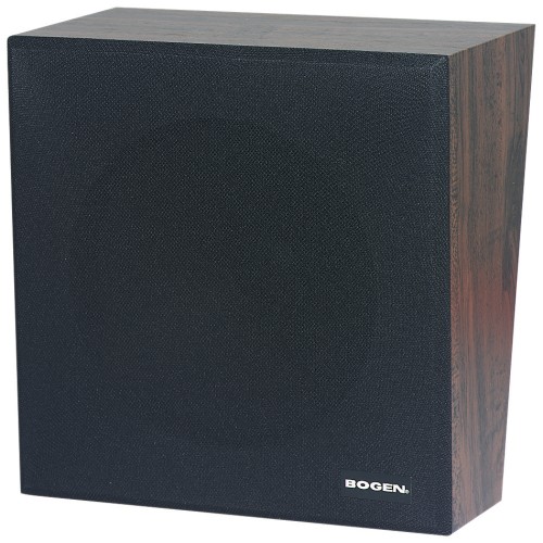 Bogen ASWB1 Speakers Bogen Aswb1 Indoor Wall Mountable Speaker - Black, Walnut - 100 Hz To 10 Khz - 2 Kilo Ohm 993251942086
