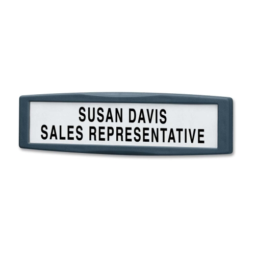 Fellowes 75906 Sign & Name Plates Partition Additions Name Plate 077511759062