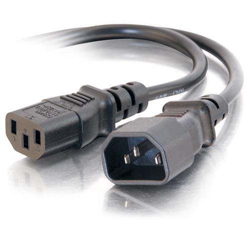 C2g 29917 Power Cords C2g 4ft 16 Awg 250 Volt Computer Power Extension Cord (iec320c14 To Iec320c13) - 250v Ac4ft (29917) 757120299172