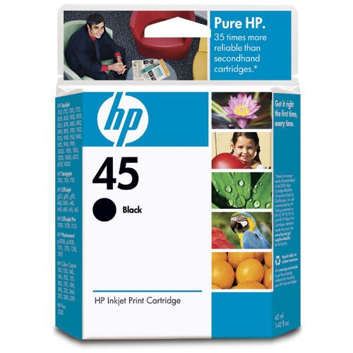Hp 51645A#140 Toners & Ink Cartridges 45 (51645a) Ink Cartridge 51645a140 088698004289