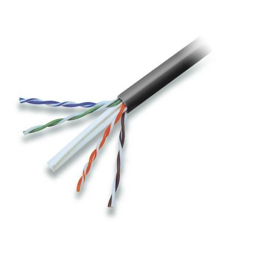 Belkin A7L704-1000BK-P Cables Cat6 Solid Bulk Cable  4pr;24awg;1000 Black Plnm - It Is Ideal For High-end Soluti (a7l704-1000bk-p) A7l7041000bkp 722868496442