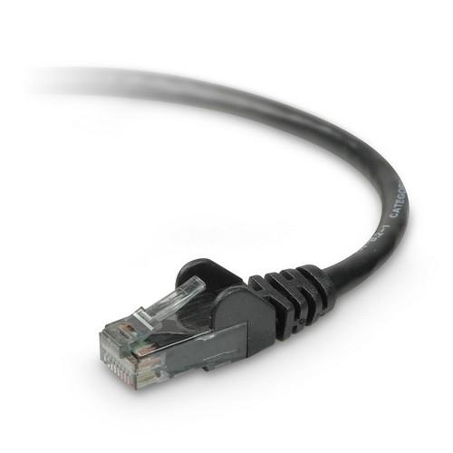 Belkin A3L980-06-BLK-S Cables Belkin 6ft Cat6 Snagless Molded Patch Cable Rj45 - Patch Cable - Ethernet - 6 Ft - Black - Rj-45 Mal A3l98006blks 818239630857