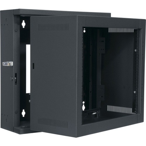 Middle Atlantic EWR-10-22 Rack Equipment Middle Atlantic Ewr Series 10ru Pivoting Wall Mounted Enclosure - 22in Depth Wall Mounted Rack - 10u Ewr1022 656747057151