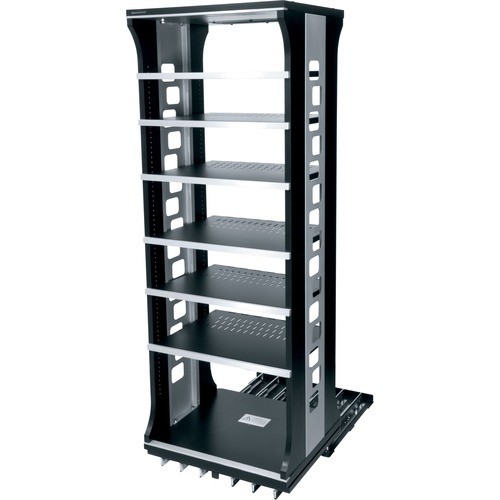 Middle Atlantic ASR-60-HD Cabinets & Armoires Middle Atlantic Asr-60-hd Slide Out And Rotating Shelving System - 21" Width X 20" Depth X 60" Height  Asr60hd 656747065125