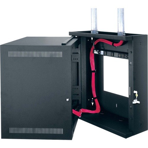 Middle Atlantic EWR-8-22SD Rack Equipment Middle Atlantic Ewr Series 8ru Pivoting Wall Mounted Enclosure - 22in Depth Wall Mounted Rack - 8u R Ewr822sd 062770101219