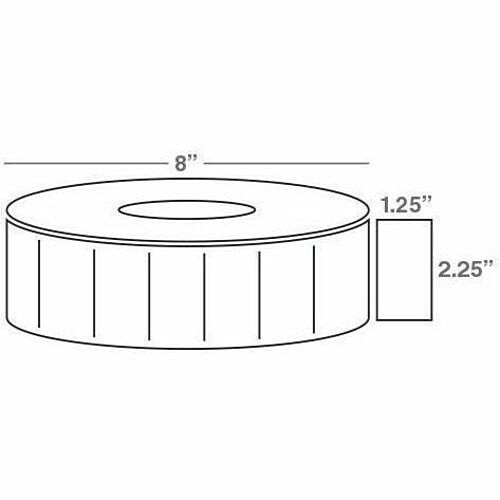 Wasp 633808402945 Labels Wasp Barcode Label - 2.25" Width X 1.25" Length - 4500/roll - 4 Roll (633808402945) 633808402945