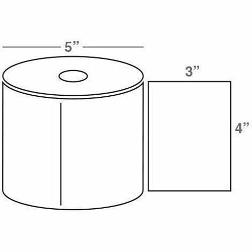 Wasp 633808403126 Labels Thermal Transfer Barcode Labels, 12 Packs, 4.0 X 3.0, 850 Labels Per Roll (633808403126) 633808403126