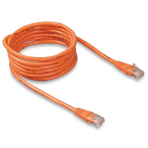 Belkin A3L980-02-ORG-S Cables Belkin High Performance Cat. 6 Utp Network Patch Cable - Rj-45 Male - Rj-45 Male - 24.02" - Orange ( A3l98002orgs 722868622520