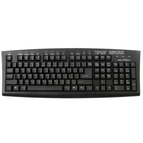 Seal Shield SSKSVMM107 Keyboards & Keypads Washable Meditech Magic Medical Grade Keyboard - Dishwasher Safe (black)(usb) (ssksvmm107) 898109002021