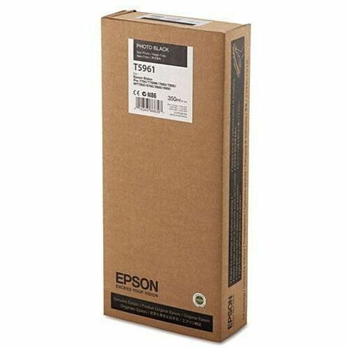 Epson T596100 Toners & Ink Cartridges Epson Ultrachrome Hdr Photo Black Ink Cartridge - Inkjet - Photo Black (t596100) 103438683972
