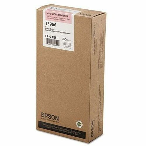 Epson T596600 Toners & Ink Cartridges Epson Ultrachrome Hdr Vivid Light Magenta Ink Cartridge - Inkjet - Light Magenta (t596600) 010343868441
