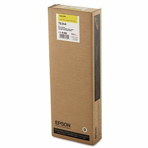 Epson T636400 Toners & Ink Cartridges Epson Ultrachrome Hdr Yellow Ink Cartridge - Inkjet - Yellow (t636400) 103438708408