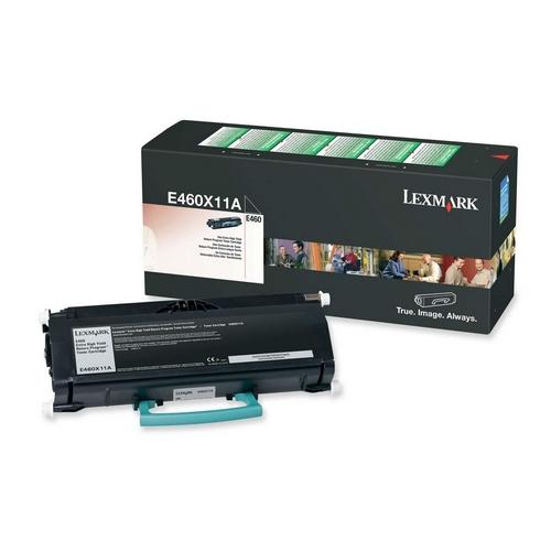 Lexmark E460X11A Toners & Ink Cartridges Extra High Yield Return Program Toner Cartridge 734646064613
