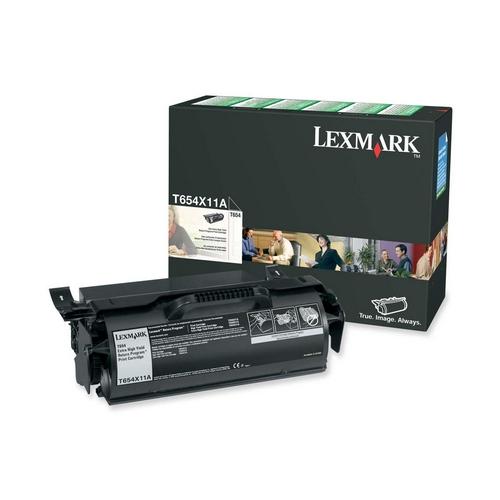Lexmark T654X11A Toners & Ink Cartridges T654x11a Toner Cartridge LEXT654X11A 818242843985