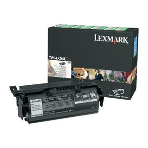 Lexmark T654X04A Toners & Ink Cartridges Extra High Yield Return Program Black Toner Cartridge LEXT654X04A 734646090728