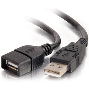C2g 52106 Cables 3.3ft Usb 2.0 Extension Cable - Usb Type-a - Black - M/f 696455068452