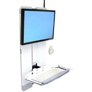 Ergotron 60-593-216 Mounting Kits Ergotron Styleview 60-593-216 Lift For Flat Panel Display - White - 24" Screen Support - 30 Lb Load  60593216 698833008685