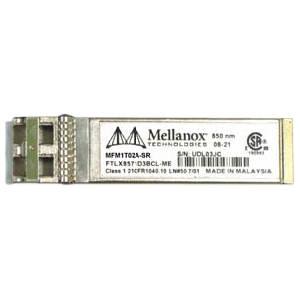 Nvidia MFM1T02A-SR Switch Modules Mellanox 10gbase-sr/sw Sfp+ Module - 1 X 10gbase-s (mfm1t02a-sr) Mfm1t02asr 012304909156