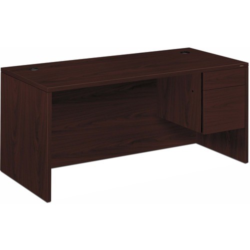 Hon H10583RNN Furniture Collection 10500 Series Right Single Pedestal Desk HON10583RNN 666666243955