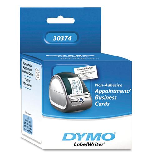  Dymo 30374B Compatible Blue Appointment Cards 2” x 3