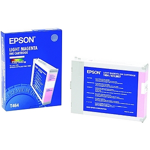Epson T464011 Toners & Ink Cartridges Ink Cartridge - Light Magenta - 28 Page(s) A1 @ 40 % Coverage 720 Dpi ,3800 Page (t464011) 163120813650
