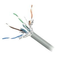 Belkin F2CP004-1000-GY Cables Belkin Cat. 6a Stp Solid Cable - Bare Wire - Bare Wire - 1000ft - Gray (f2cp004-1000-gy) F2cp0041000gy 722868685938