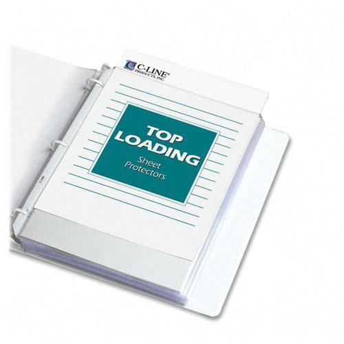 C-Line 08037 Binder Accessories Sheet Protector CLI08037 038944080376