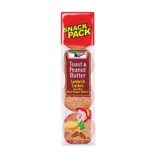 Keebler KEE21166 Snacks Toast And Peanut Butter Sandwich Crackers KEB21167 030100125181