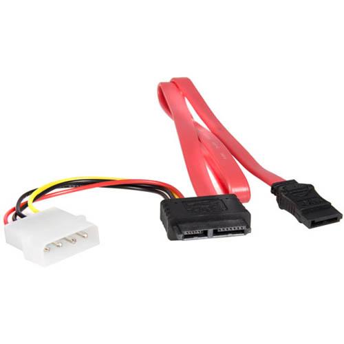 Startech SLSATAF20 Power Cords 20in Slimline Sata Male To Sata Cable 065030833073