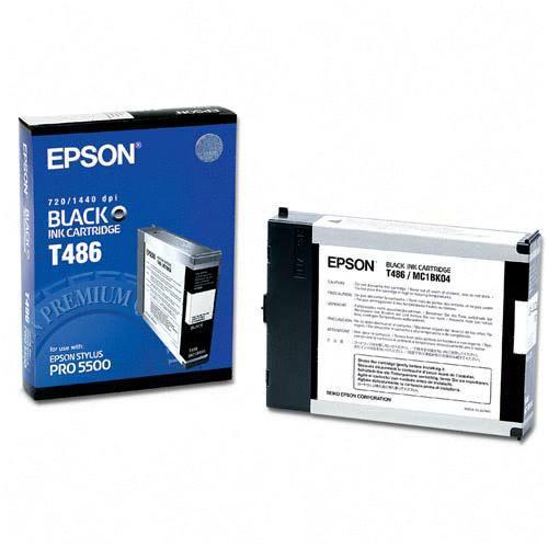 Epson T486011 Toners & Ink Cartridges Epson Original Ink Cartridge - Inkjet - 3200 Pages - Black - 1 Pack (t486011) 010343831230