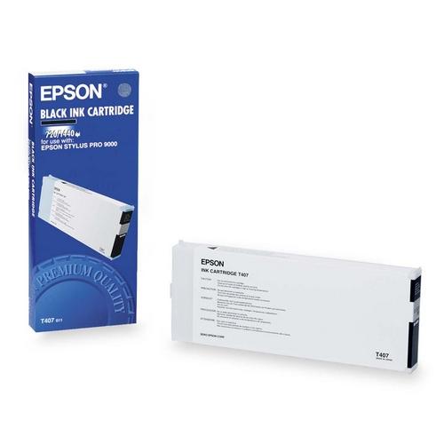 Epson T407011 Toners & Ink Cartridges Epson Original Ink Cartridge - Inkjet - 6400 Pages - Black - 1 Each (t407011) 807027514882