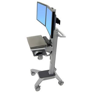 Ergotron 24-194-055 Carts & Dollies Neo-flex Dual Wideview Workspace Dual Monitor Cart 24194055 362359252241