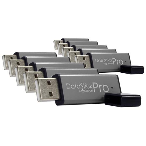 Centon Electronics DSP16GB10PK Flash Drives Centon 16gb Datastick Pro Usb 2.0 Flash Drive - 10 Pack - 16 Gb - Usb - External (dsp16gb10pk) 731969101698