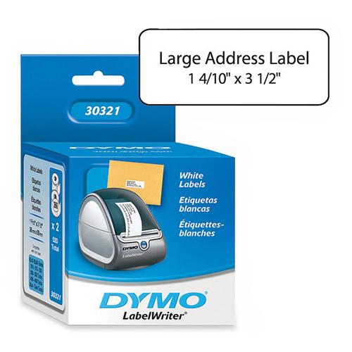 Dymo 30321 Labels Large Address Labels 717013032194