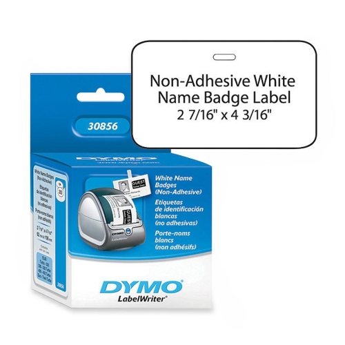 Dymo 30856 Labels Non-adhesive Labelwriter Name Badge Labels DYM30856 071701308566