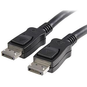 Startech DISPLPORT50L Cables 50 Ft Displayport Cable With Latches - M/m 065030834117