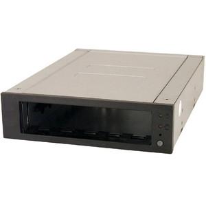 Cru Dataport 6601-7100-0500 Drive Cabinets Cru Data Express Dx115 Dc Hard Drive Carrier - Sas, Usb 2.0, Serial Ata/300 - Internal - Black (6601 660171000500 673825414637