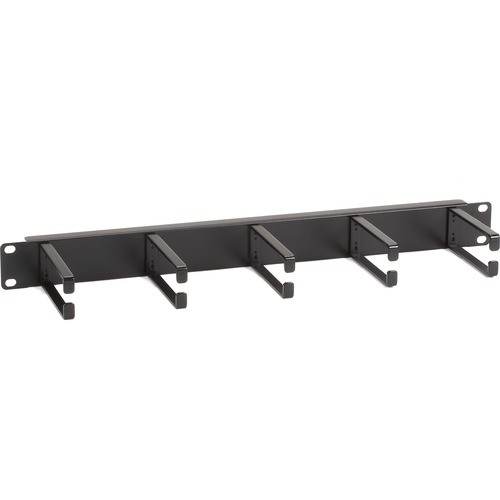 Black Box 37803-R2 Cable Management Black Box Horizontal It Rackmount Cable Manager - 1u, 19" , Single-sided, Black - Rack Cable Managem 37803r2 013269013469