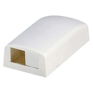Panduit CBX2IW-AY Faceplates & Mounting Boxes Panduit Mini-com 2 Socket Surface Mounting Box - 2 X Socket(s) - Off White (cbx2iw-ay) Cbx2iway 818272981343