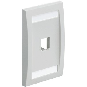 Panduit CFPE1IWY Faceplates & Mounting Boxes Panduit 1-socket Faceplate - 1 X Socket(s) - 1-gang - Off-white (cfpe1iwy) 074983033218