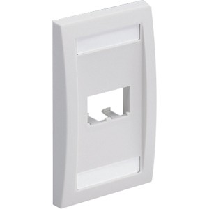 Panduit CFPE2IWY Faceplates & Mounting Boxes Panduit 2-socket Faceplate - 2 X Socket(s) - 1-gang - Off-white (cfpe2iwy) 074983033294