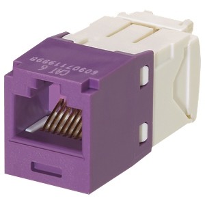 Panduit CJ688TGVL Cable Ends/Connectors Panduit Mini-com Cat.6 Utp Module - Rj-45 (cj688tgvl) 074983395521