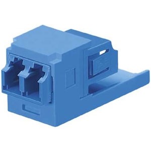 Panduit CMDSLCZBU Cable Ends/Connectors Panduit Mini-com Fiber Optic Adapter Module - Lc (cmdslczbu) 074983992089
