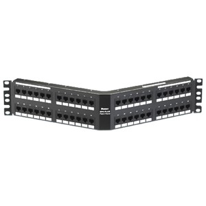 Panduit DPA48688TGY Patch Panels Panduit 48 Port Cat6 Angled Network Patch Panel - 48 X Rj-45 - 48 Port(s) - 48 X Rj-45 - 48 X Rj-11  074983037186