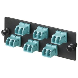 Panduit FAP6WAQDLCZ Patch Panels Panduit Opticom 6 Port Fiber Adapter Panel - 6 X Lc - 6 Port(s) - 6 X Rj-11 - 6 X (fap6waqdlcz) 718349165051