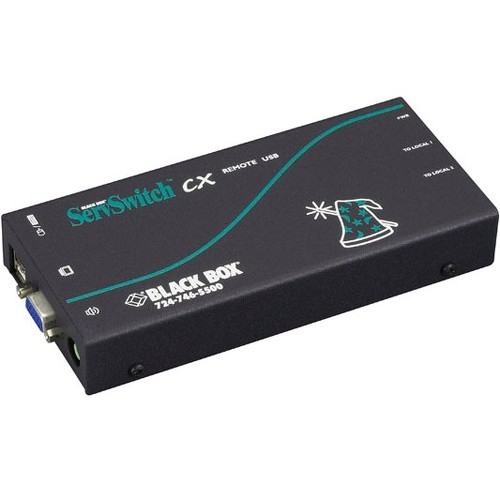 Black Box KV04AU-REM KVM Consoles/Extenders Black Box Servswitch Cx Uno Usb Remote Access Module With Audio - 1 Remote User(s) - 984.25 Ft Range Kv04aurem 013269142688