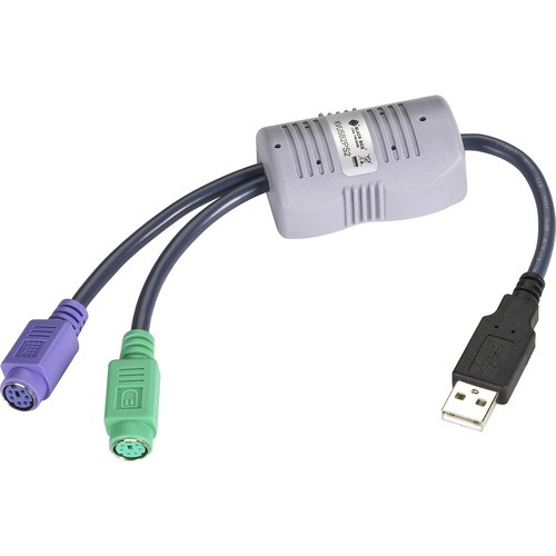 Black Box KVUSB2PS2 Cables Black Box Usb To Ps/2 Converter - Type A Male Usb, Mini-din Female (kvusb2ps2) 641676273680