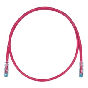 Panduit UTPSP10RDY Cables Panduit Cat.6 Utp Patch Cord - Rj-45 Male Network - Rj-45 Male Network - 10ft - Red, Clear (utpsp10r 074983168989